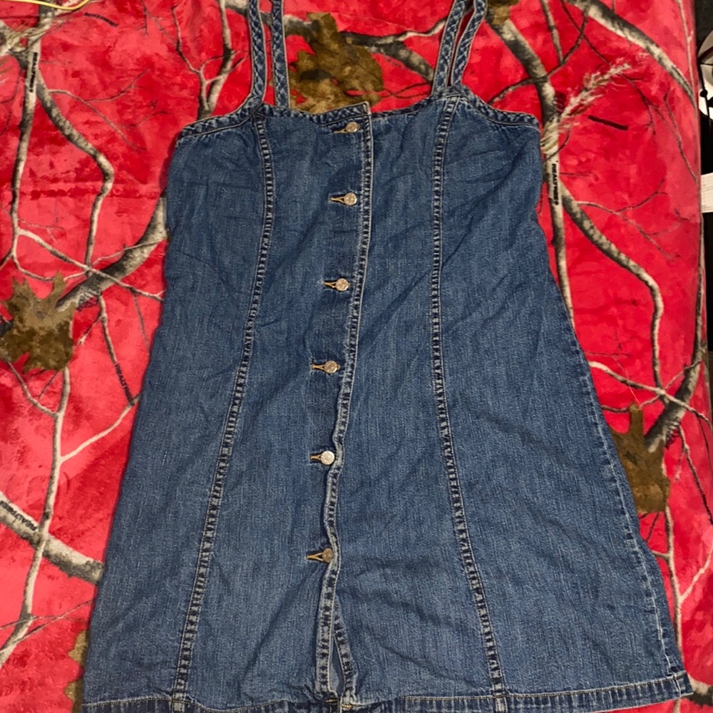COPY - Blue j.crew Button up dress
